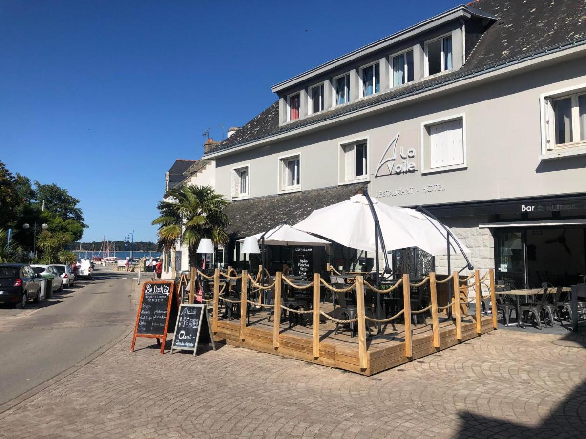 Hotel Restaurant La Voile - Le Dock'Er ลุคมาเรียเกอ ภายนอก รูปภาพ
